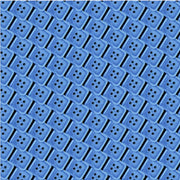 Set Square Buttons Blue