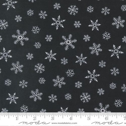 Holidays At Home flurries Charcoal Black - 56077-13