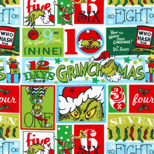 FQ Grinch Patch Holiday