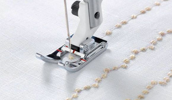 HUSQVARNA Candle Wicking Presser Foot