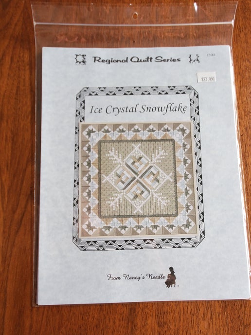 From Nancy's Needle - Ice Crystal Snowflake