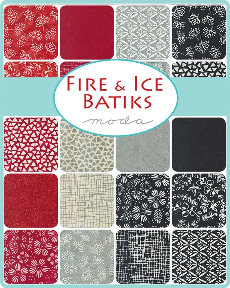 Fire And Ice Batiks Layer Cake -LC4360