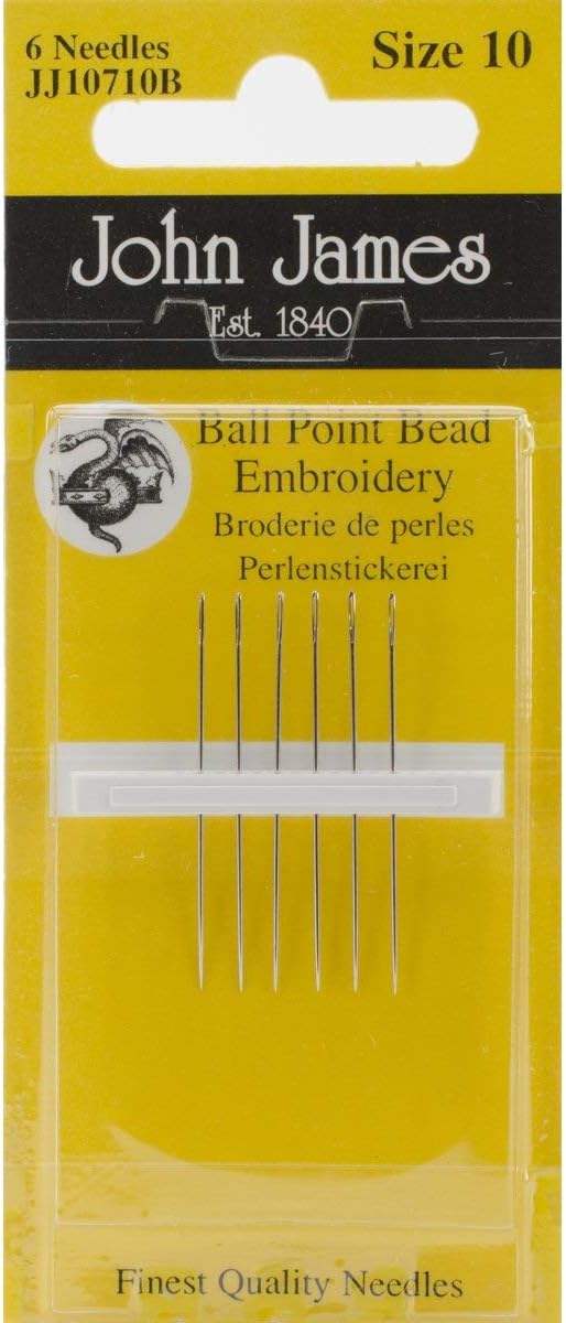 John James Size 10 Bead Needles