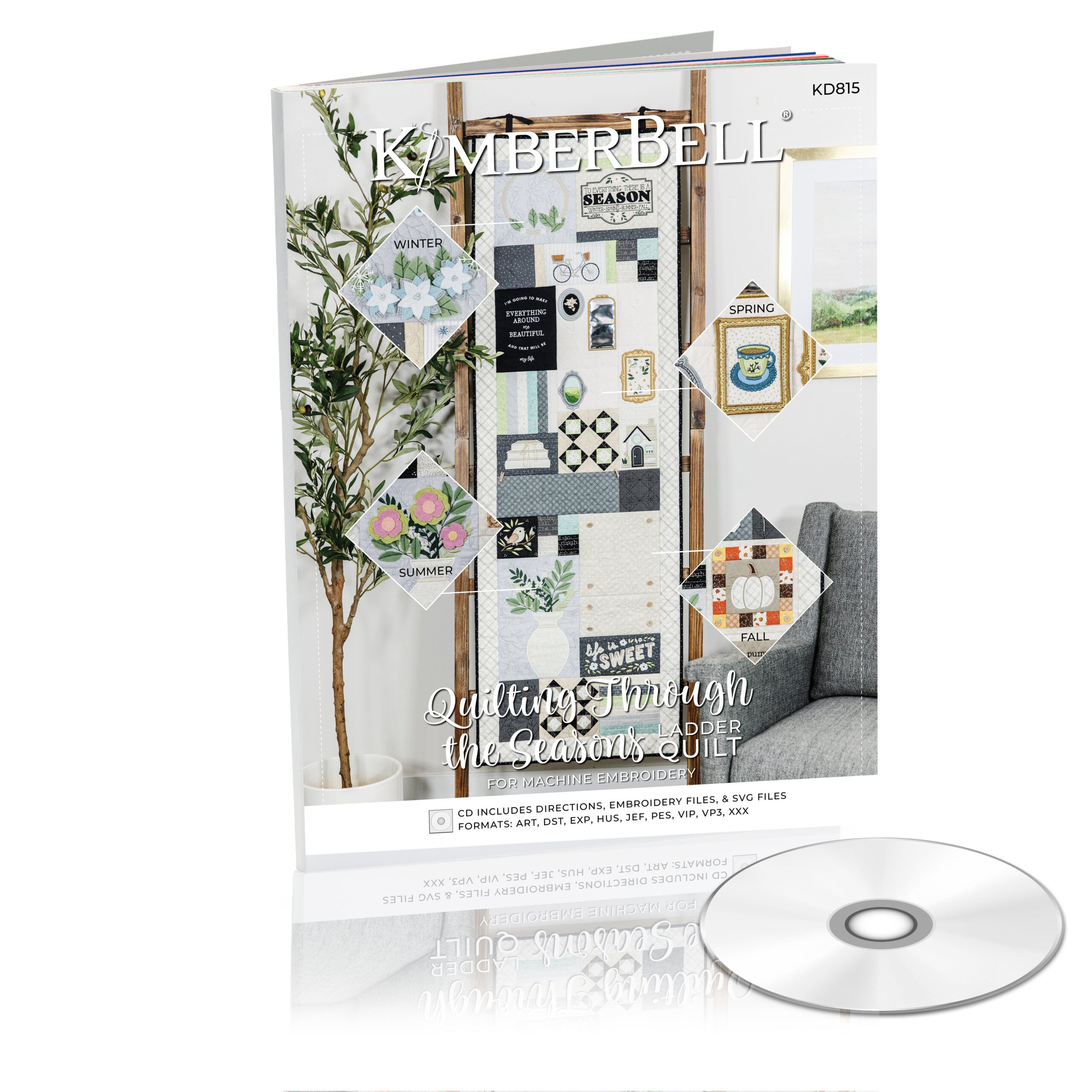 Quilting Through The Seasons with Embroidery CD