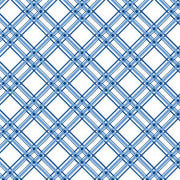 Kimberbell Basics Diagonal Plaid Blue