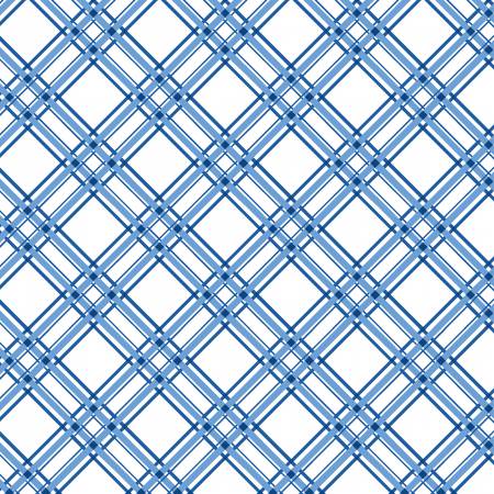 Kimberbell Basics Diagonal Plaid Blue