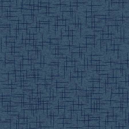 Basics Linen Texture Navy