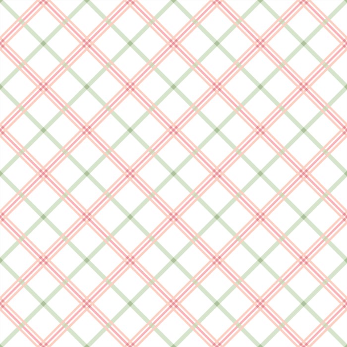 Kimberbell Basics Plaid Pink Green