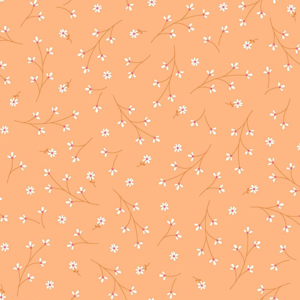 FQ Basics Pretty Petals Orange