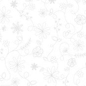 Kimberbell Basics Swirl Floral White