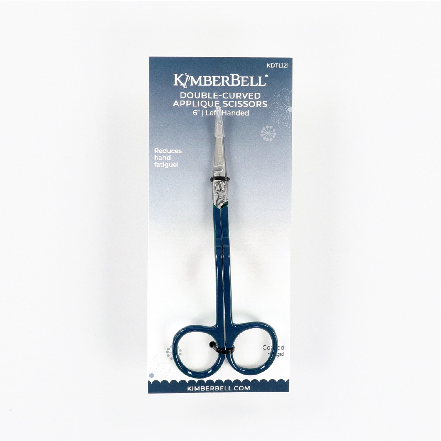 Kimberbell Double Curved Applique Left Hand Scissors