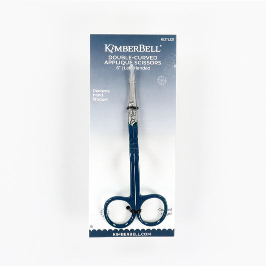 Kimberbell Double Curved Applique Left Hand Scissors