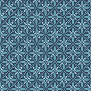 Navy Tufted Star
