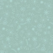 Swirl Floral Aqua