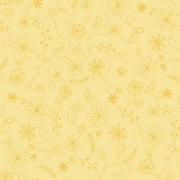Swirl Floral Yellow