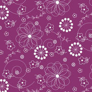Violet Red Doodles