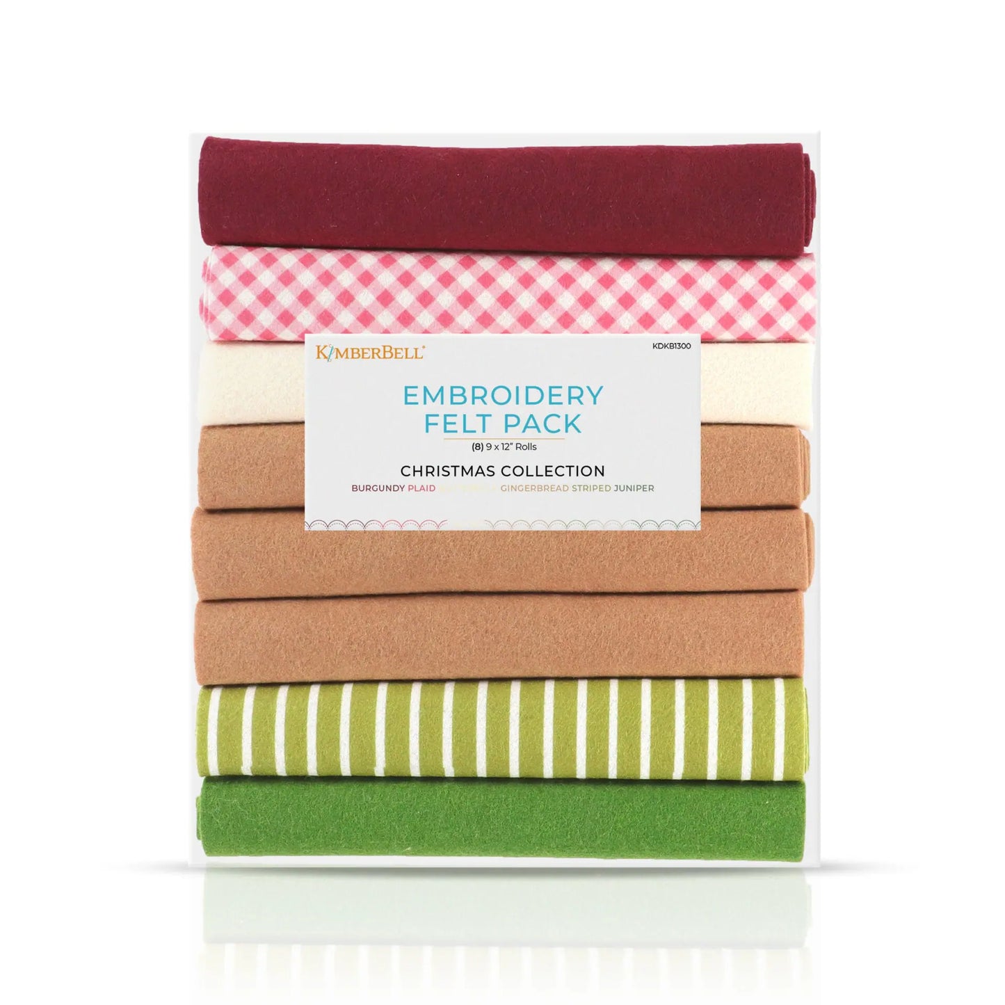 KB Embroidery Felt Pack Christmas