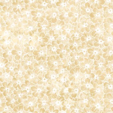 FQ Keepsake Calico Sundrenched Floral Cream