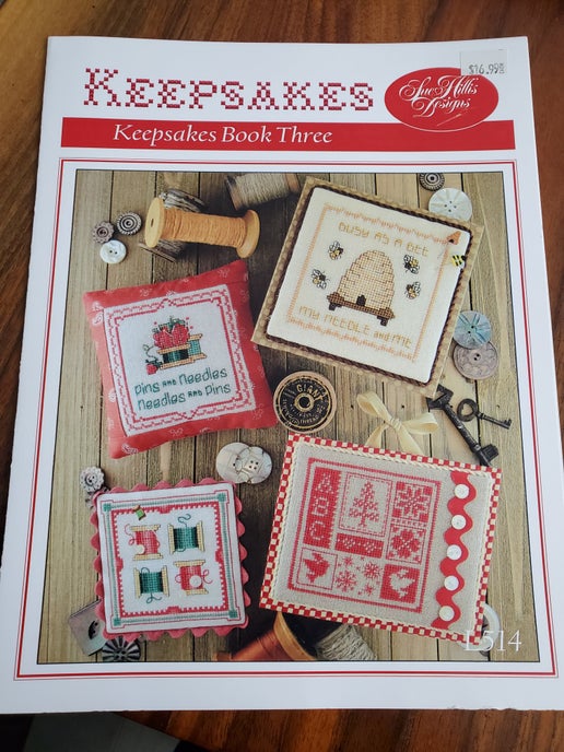 Sue Hillis Designs - Keepsakes Book Three