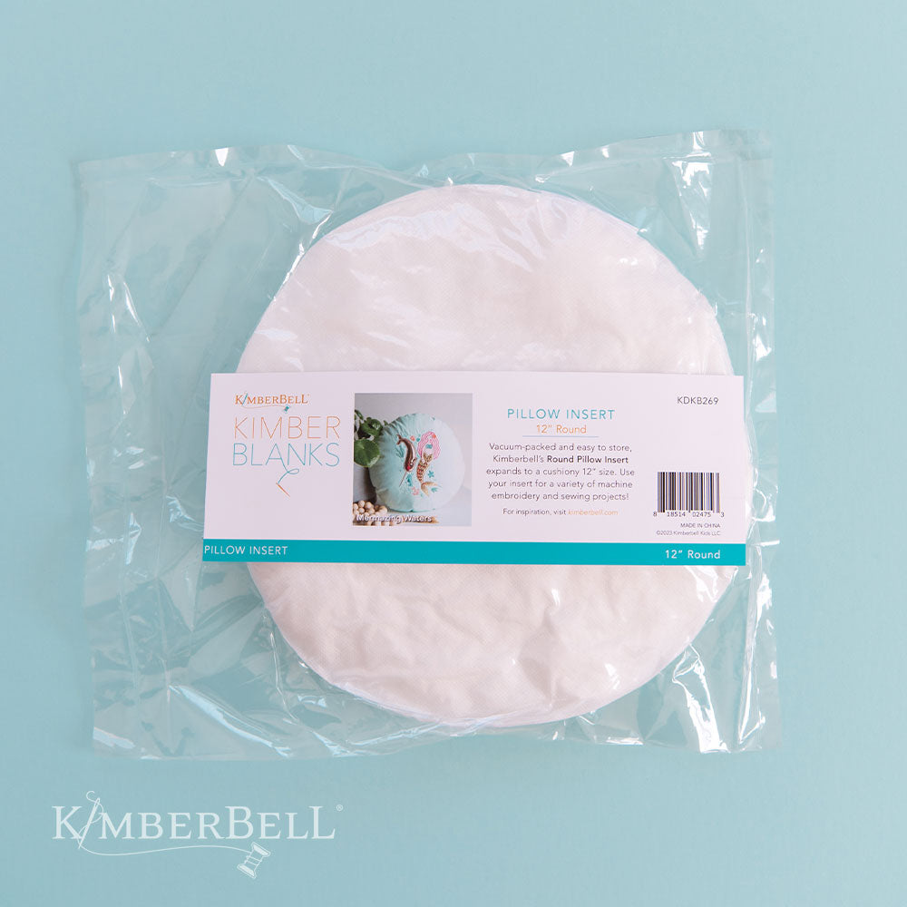 KB Pillow Form Inserts 12in Round