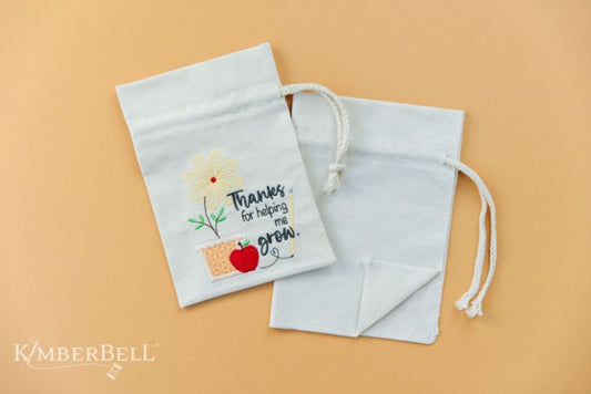 Kimberbell Canvas Cinch Sack Blank