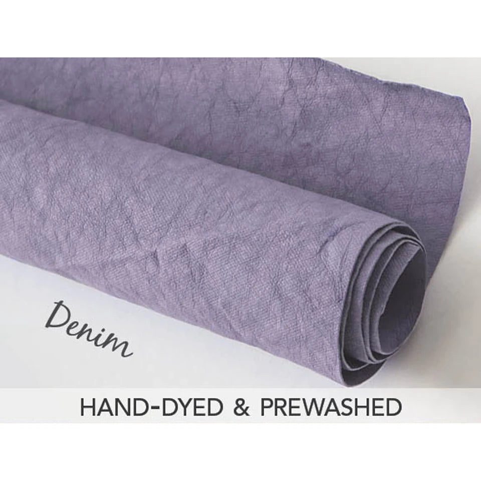 Kraft-Tex Kraft Paper Fabric Roll Denim Prewashed