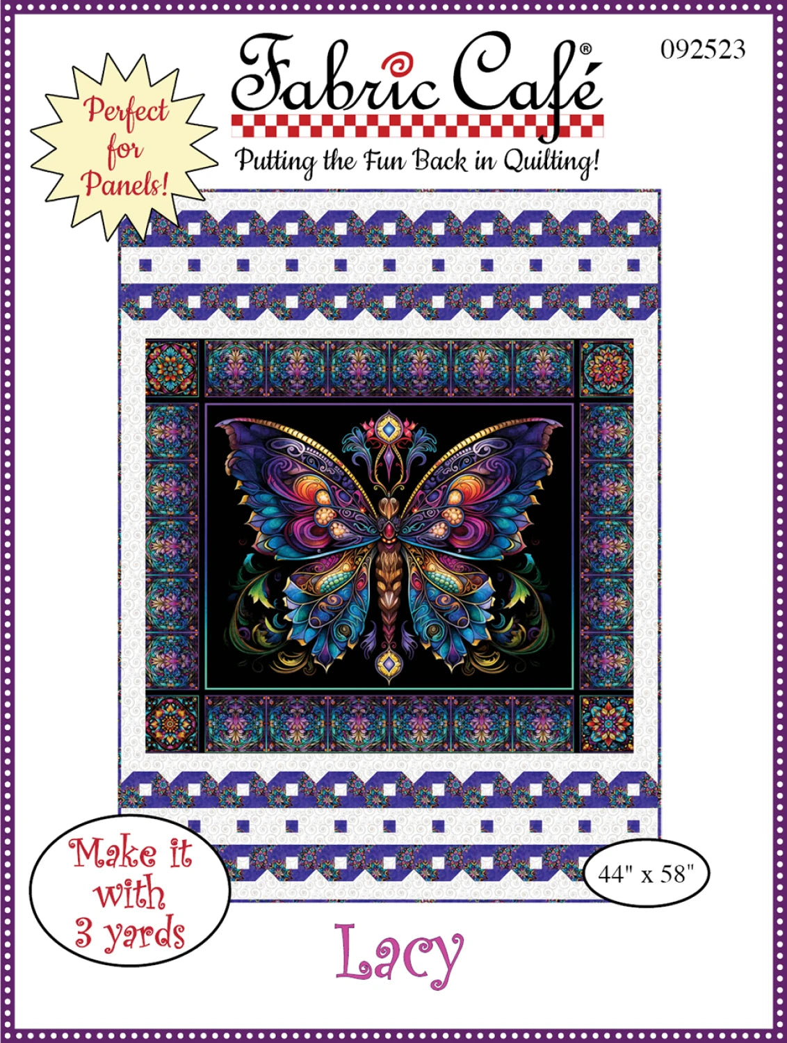 Lacy 3-Yard Quilt Pattern