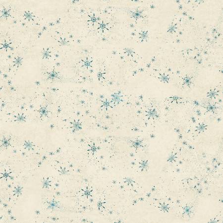 Light Butter Digital Snowflakes - Y3874-58