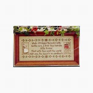Little House Needleworks - A Stitcher's Prayer