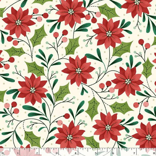 Make It Merry Poinsettias Multi
