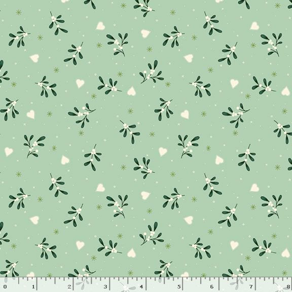 Make It Merry Hearts and Sprigs Mint