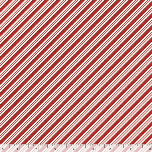 Make It Merry Candy Cane Stripe Red