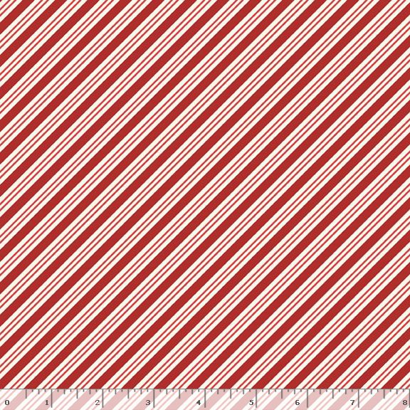 FQ Make It Merry Candy Cane Stripe Red