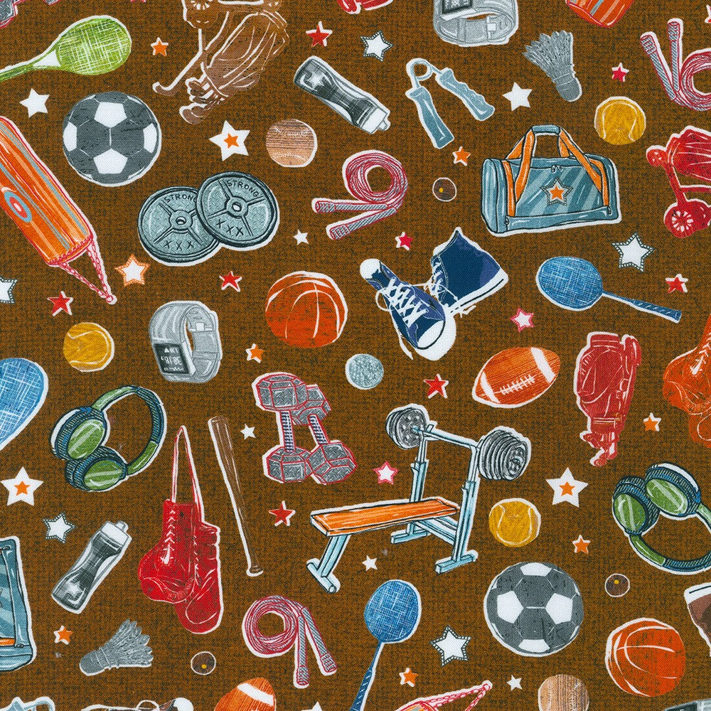 Man Cave Sports Brown