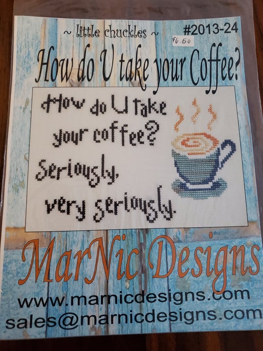 MarNic Designs - How do U take your Coffee?