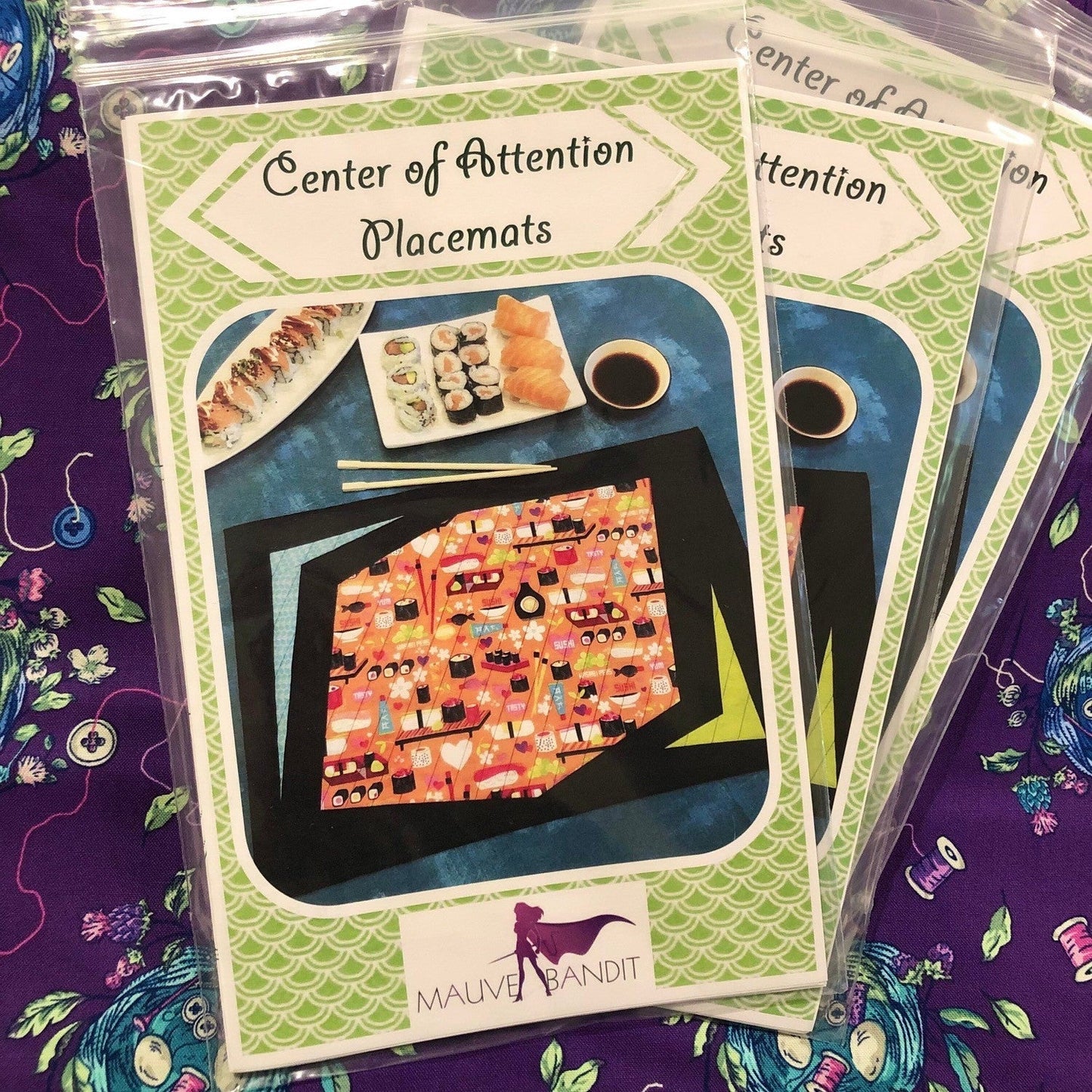 Mauve Bandit Center of Attention