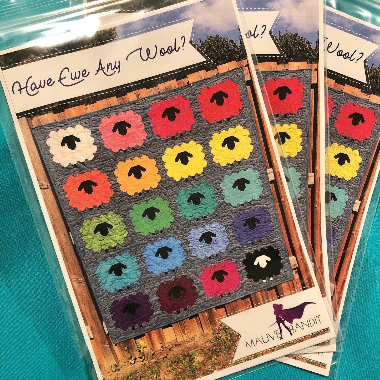 Mauve Bandit Have Ewe Any Wool