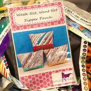 Mauve Bandit Waste Not Zipper Pouch