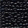 Mill Hill Beads - Glass Pony Beads Size 6 - Black (16014)