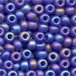 Mill Hill Beads - Glass Pony Beads Size 6 - Frosted Periwinkle (16021)