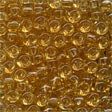 Mill Hill Beads - Glass Pony Beads Size 6 - Golden Amber (16605)