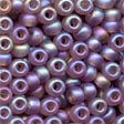 Mill Hill Beads - Glass Pony Beads Size 6 - Frosted Lilac (16610)