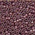 Mill Hill Beads - Glass Pony Beads Size 8 - Opal Dark Mauve (18821)