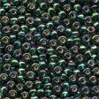 Mill Hill Beads - Glass Pony Beads Size 8 - Golden Emerald (18831)