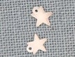Mill Hill Glass Treasures - Very Small Domed Star Matte Rosaline (12046)