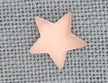 Mill Hill Glass Treasures - Large Domed Star Matte Rosaline (12049)