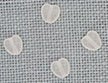 Mill Hill Glass Treasures - Small Channeled Heart Matte Crystal (12081)