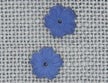 Mill Hill Glass Treasures - Petite Flower Blue (12117)