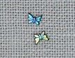 Mill Hill Glass Treasures - Petite Butterfly Jet (12125)