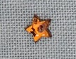 Mill Hill Glass Treasures - Medium Star Topaz Bright (12169)